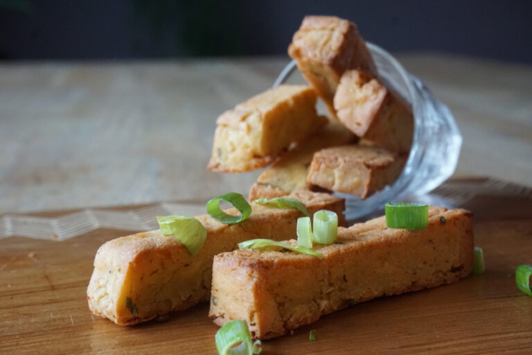 Vegan panisse uit de oven